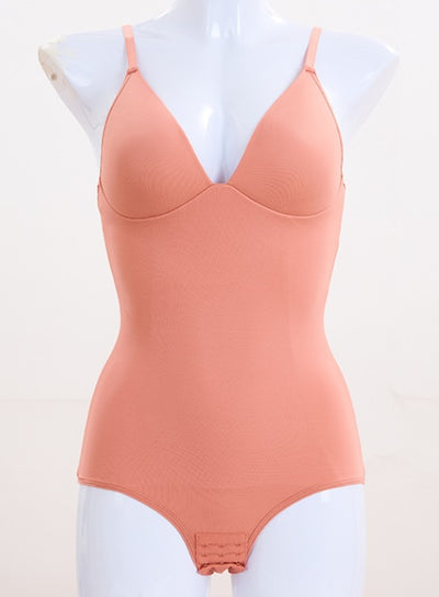Deep V Neck Thong Bodysuit