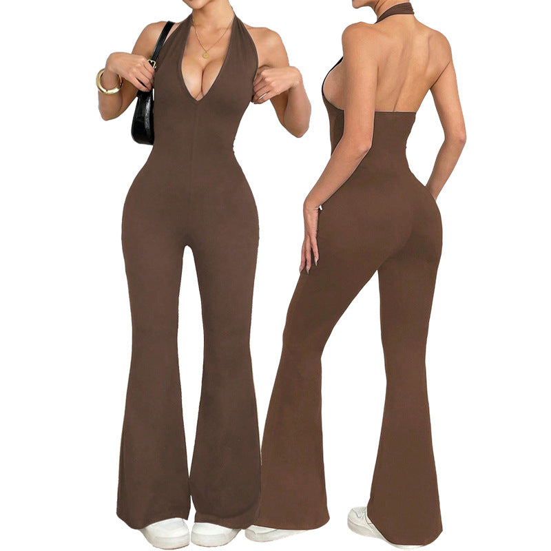 Cutout backless bodysuit