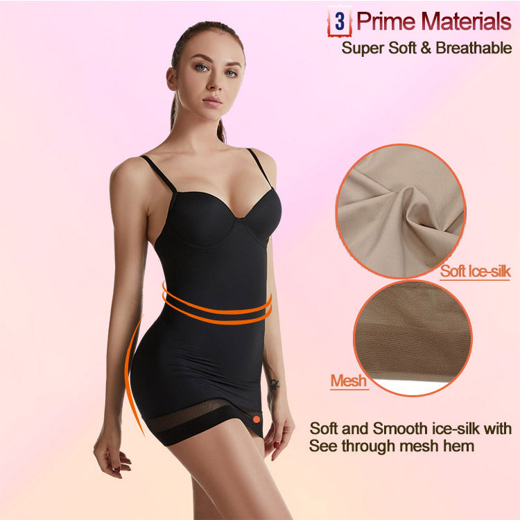 Shapewear and slimming base dress