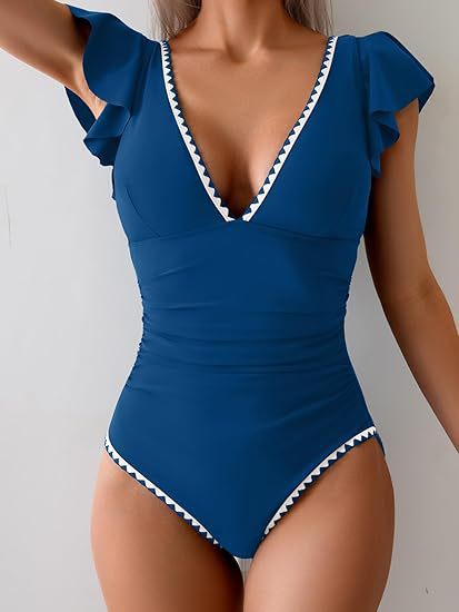 Printed One-Piece Swimsuit