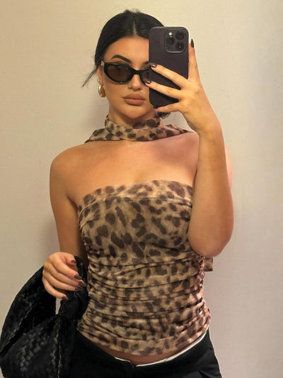 Leopard Top