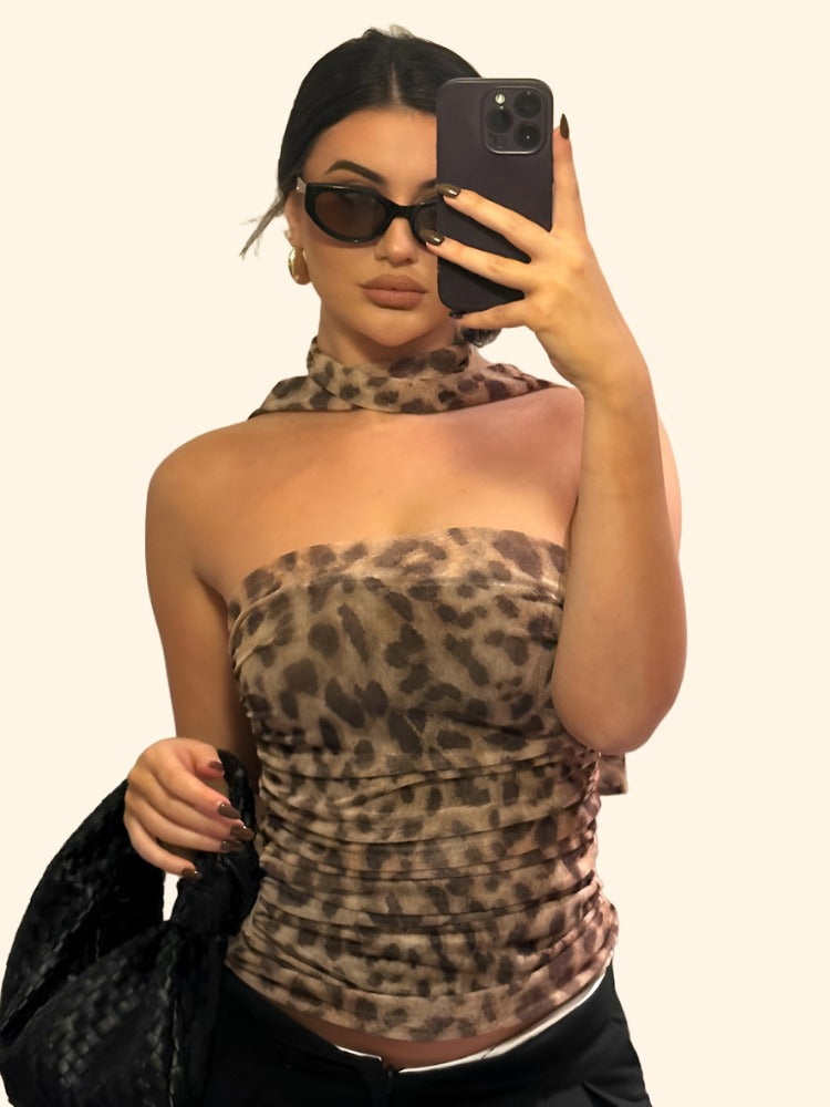 Leopard Top