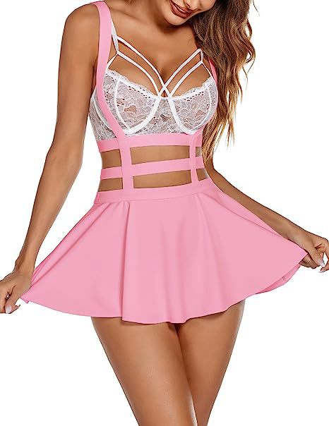 High-waisted slimming mini skirt