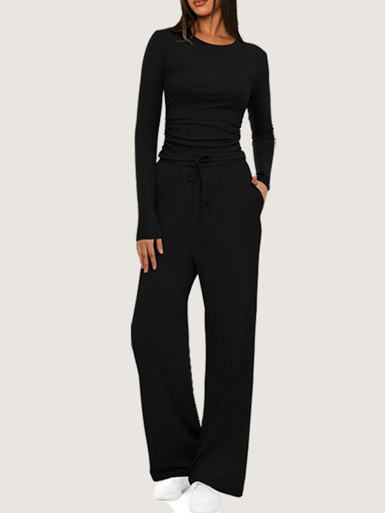 Casual long-sleeved suit