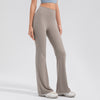 High Waisted Hip Lifting Micro Flare Yoga Pants