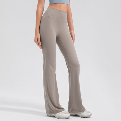 High Waisted Hip Lifting Micro Flare Yoga Pants