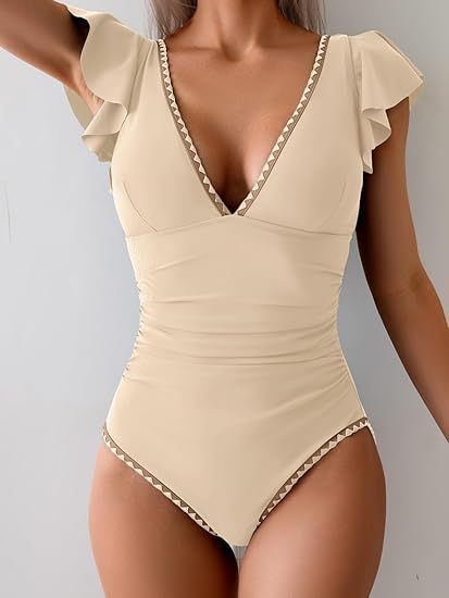Printed One-Piece Swimsuit