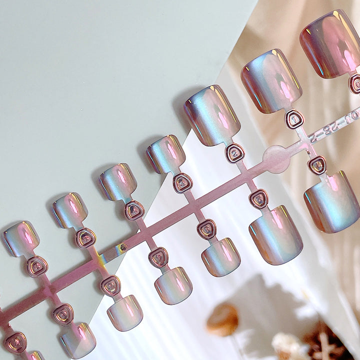 Glittery Handmade Nails