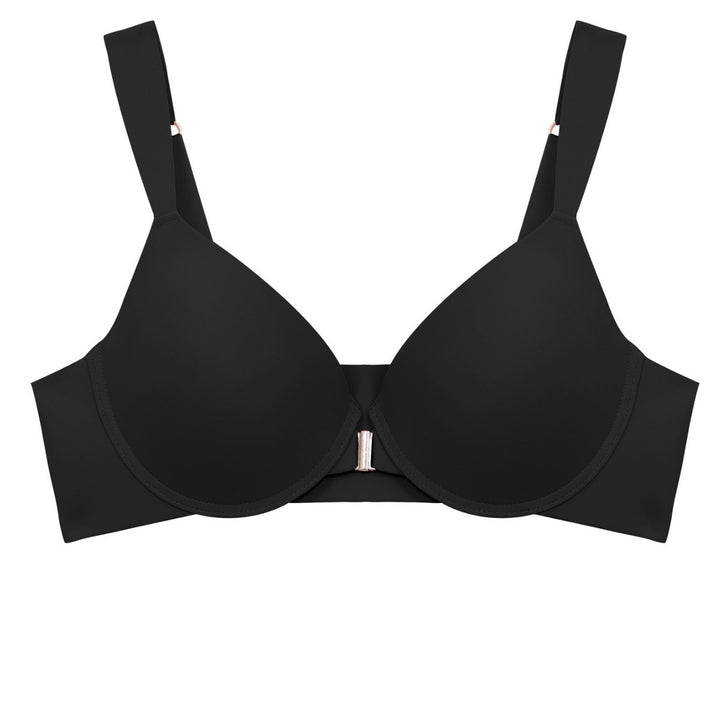 Front-clasp push-up bra