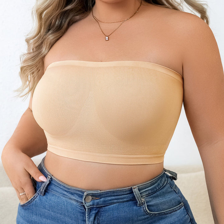 Strapless push-up bra