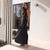 Strapless Lace-Up Long Dress