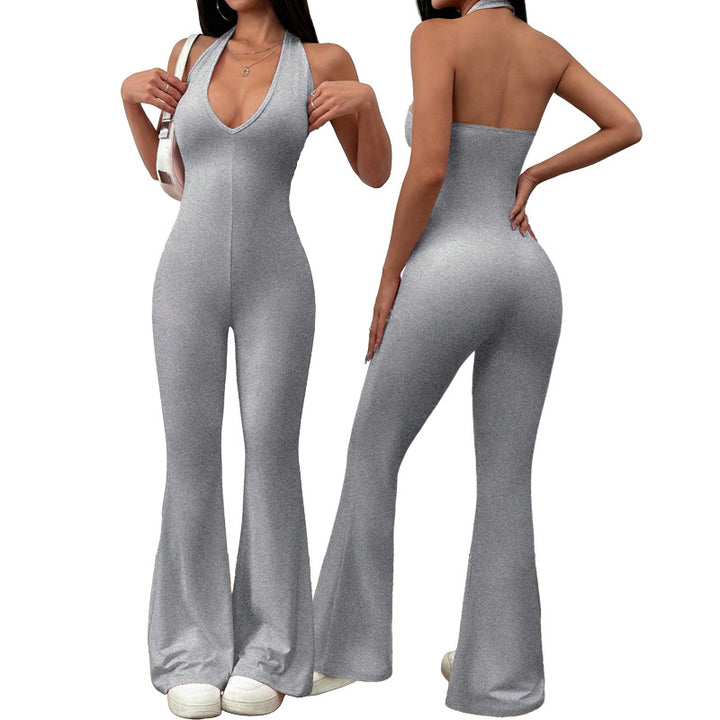 Cutout backless bodysuit