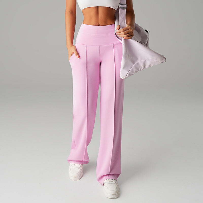 Outdoor high-waisted loose-fitting trousers