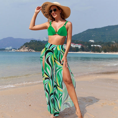 Beach Vacation Printed Bikini