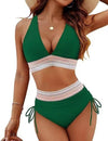 Tight Backless Deep V Bikini Swimsuit