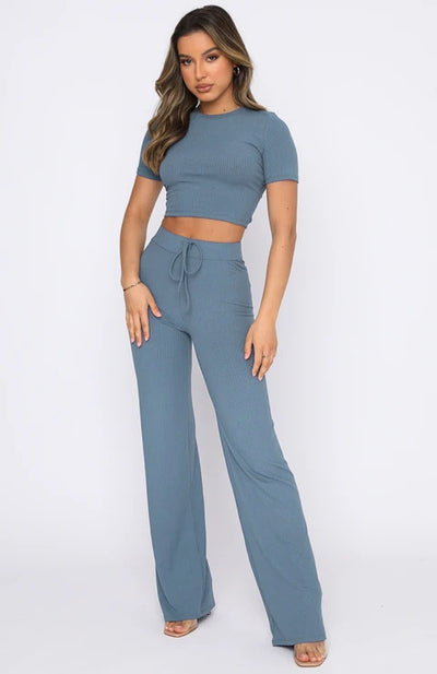 High elastic body shaping two piece set