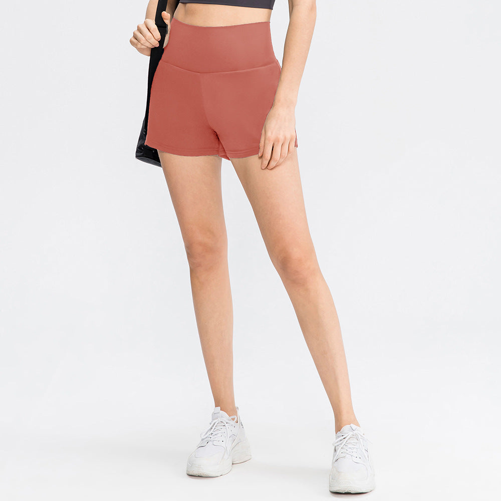 Quick-drying pocket yoga shorts