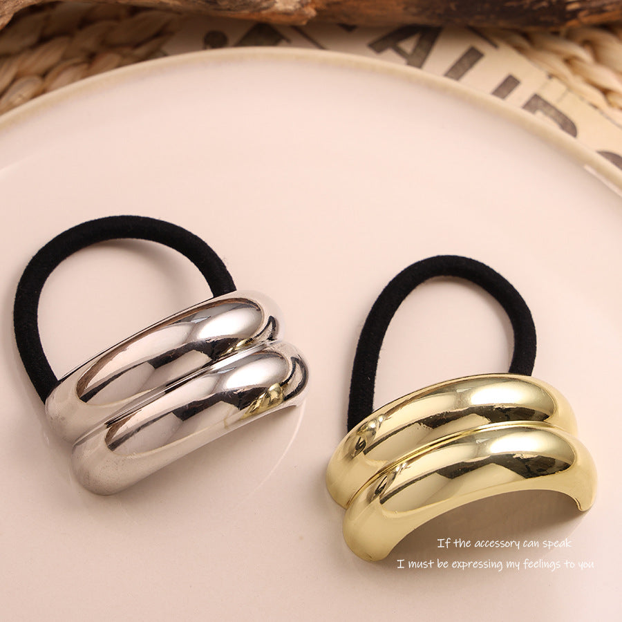 High-End Alloy Hair Tie - Make Your Old Shirt More Stylish