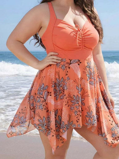 Printed One-piece Swimsuit