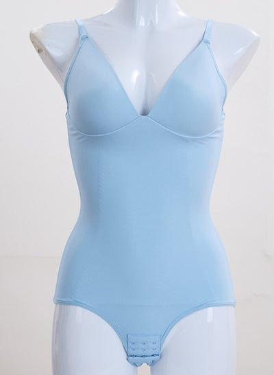 Deep V Neck Thong Bodysuit