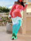 Women's Pleated Slim Fit Dresses