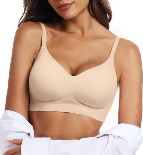 V-Neck Seamless Comfort Bra