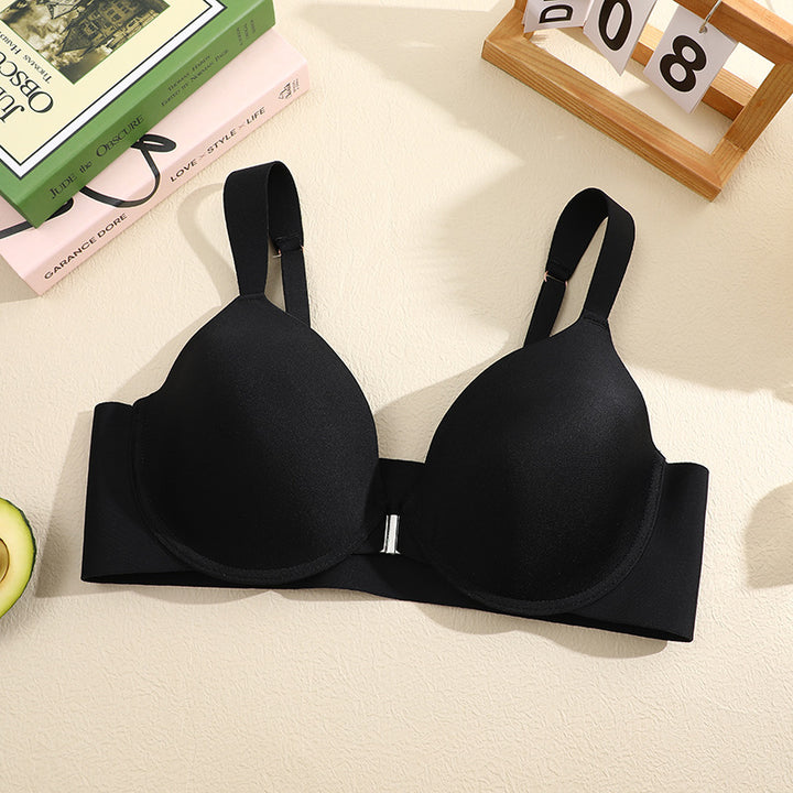 Front-clasp push-up bra