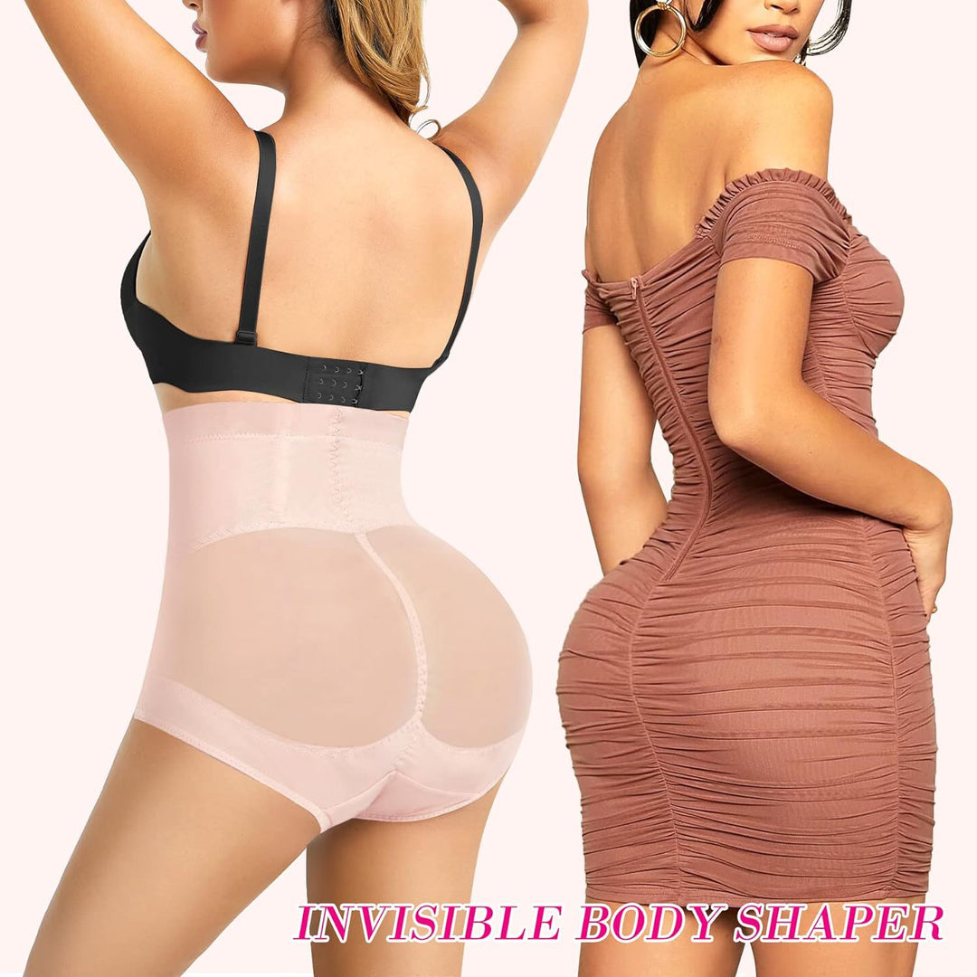 Women's Tummy Tuck High Waisted Athletic Shorts