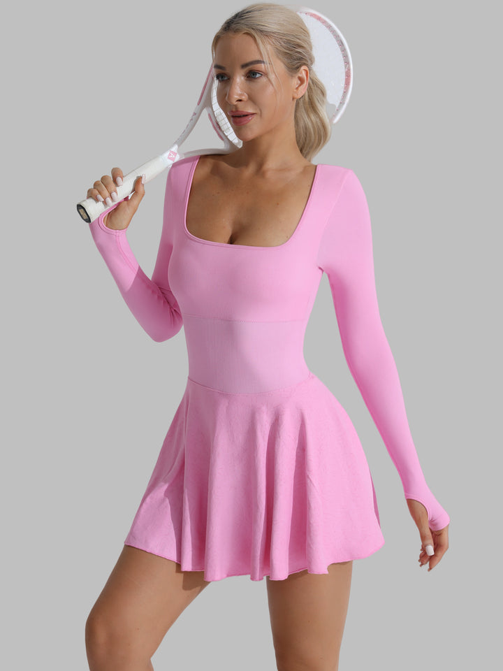 Yoga Long-Sleeve Tennis Skirt