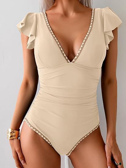 Printed One-Piece Swimsuit