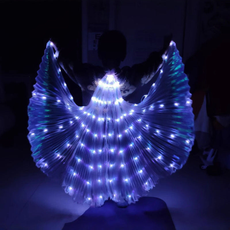 LED Illuminated Colorful Butterfly Wings