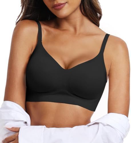 V-Neck Seamless Comfort Bra