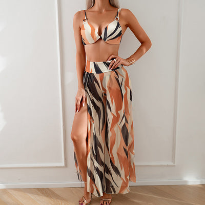 Beach Vacation Printed Bikini