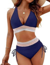 Tight Backless Deep V Bikini Swimsuit