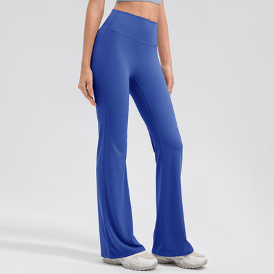 High Waisted Hip Lifting Micro Flare Yoga Pants