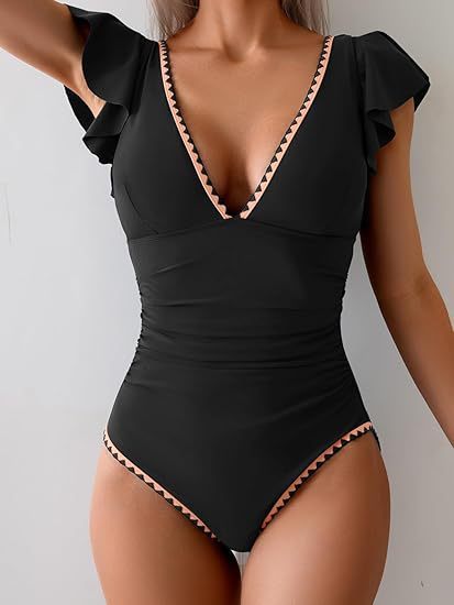 Printed One-Piece Swimsuit