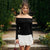 One Neck Strapless Long Sleeve Patchwork Floral Pod Dresses