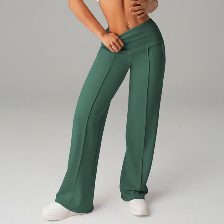 Outdoor high-waisted loose-fitting trousers