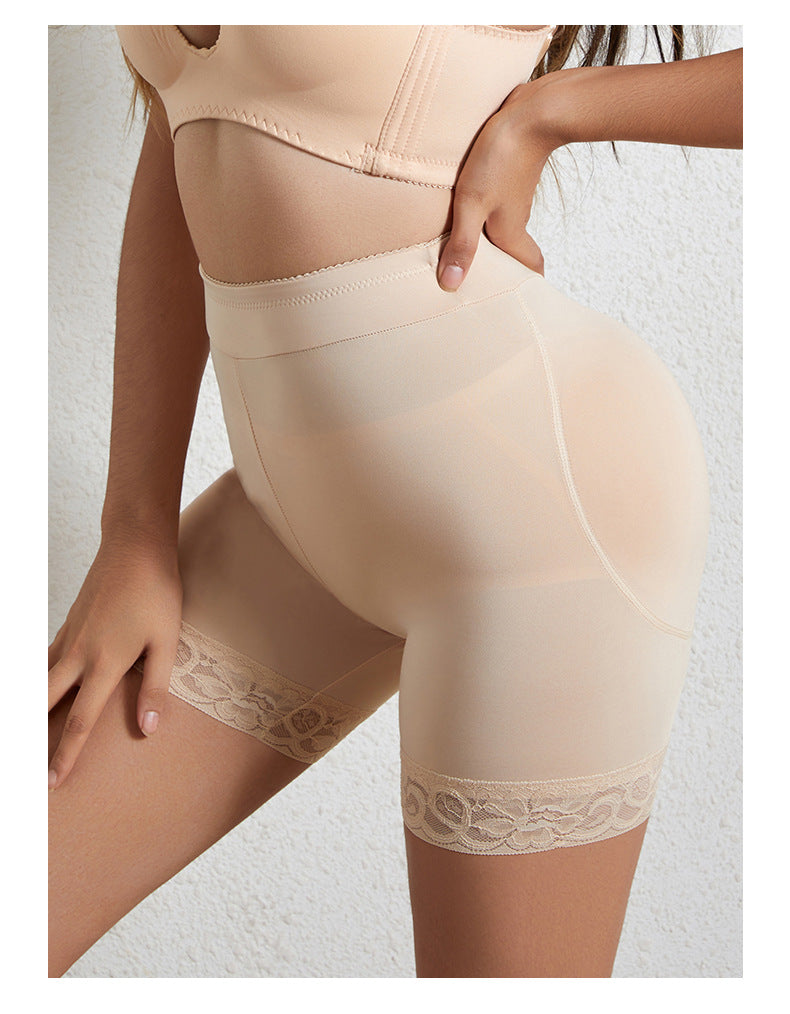 Breathable high-waisted hip-lifting shorts