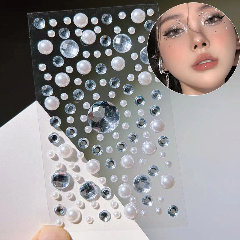 Starry Sky Colored Rhinestone Jewelry