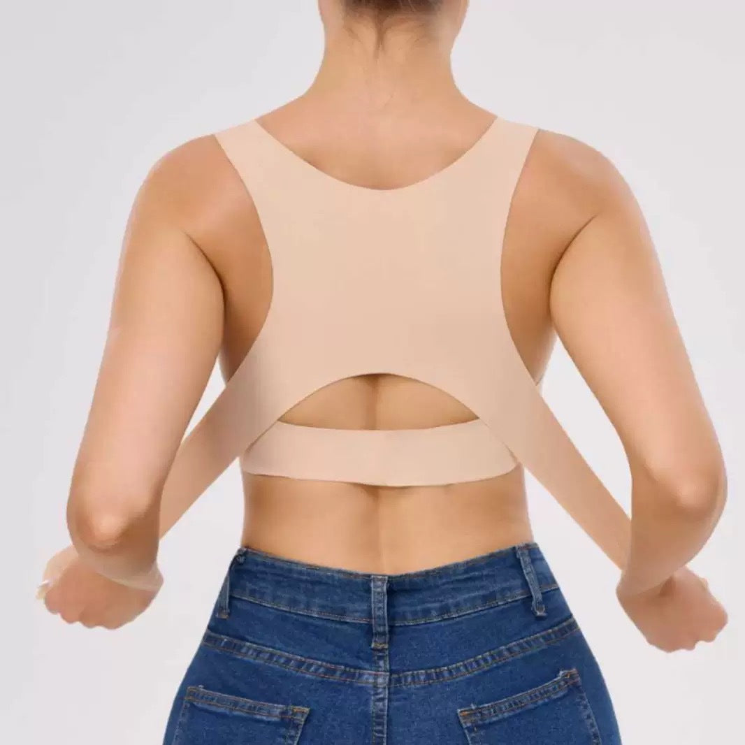 Anti-sagging, comfortable, and corrective bra