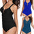 Solid Color Slim One-piece Swimsuit