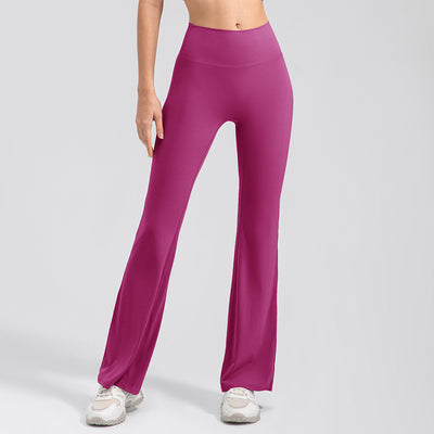 High Waisted Hip Lifting Micro Flare Yoga Pants