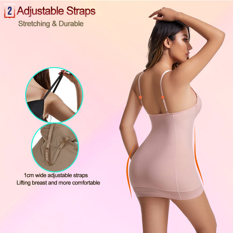 Shapewear and slimming base dress