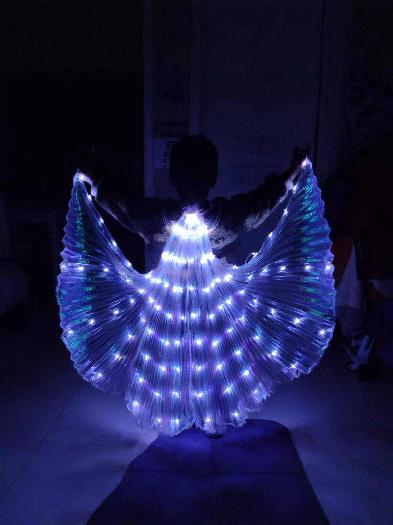 LED Illuminated Colorful Butterfly Wings