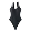 Tight Strappy One Piece Swimsuit