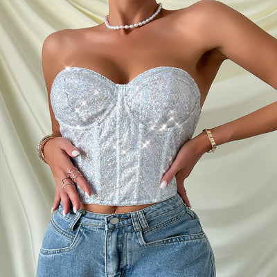 Glitter corset