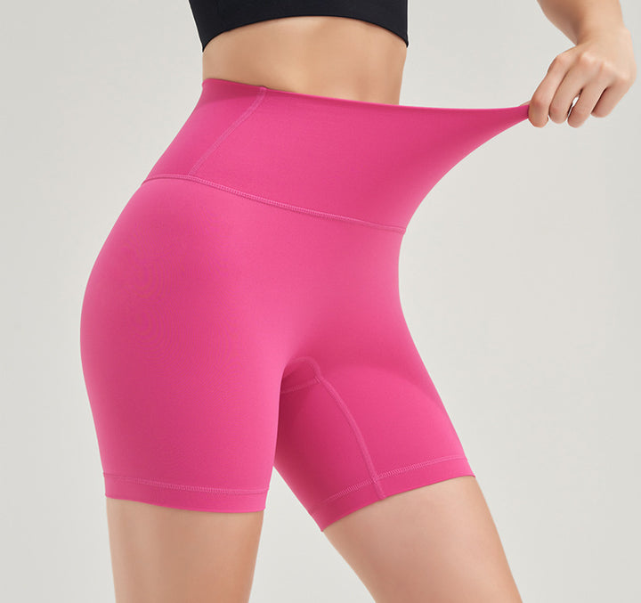 High Waisted Hip Lifting Exercise Yoga Shorts