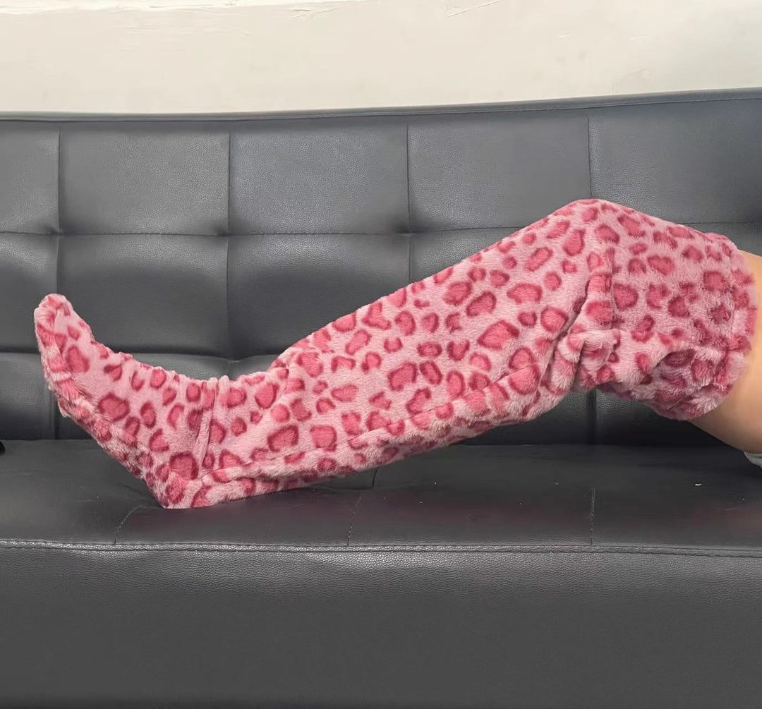 Warm knee socks