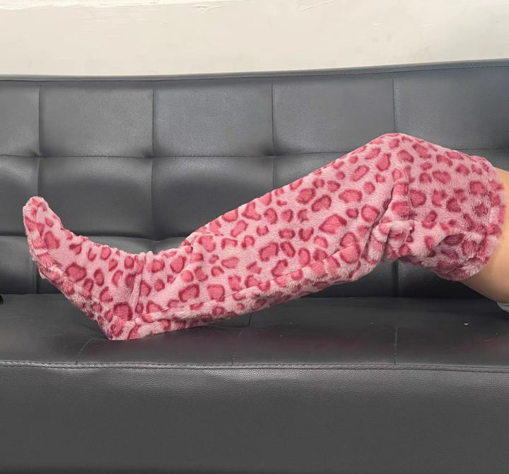 Warm knee socks
